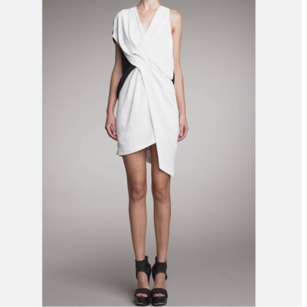 Helmut Lang asymmetrical dress